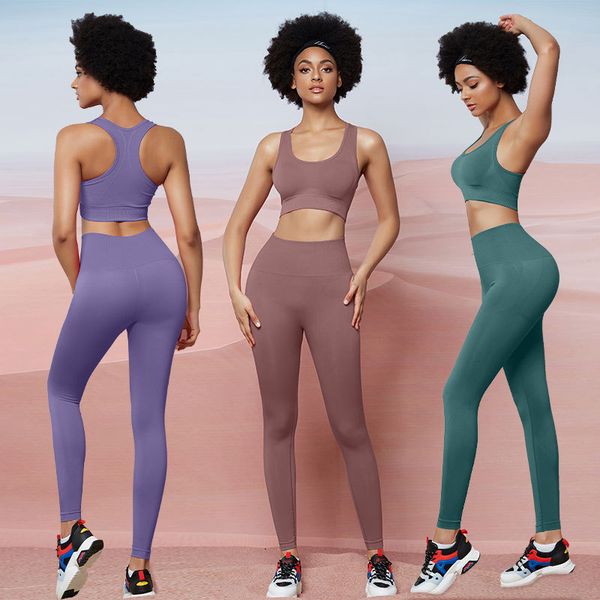 

seamless yoga set sports bra and leggings women gym set clothes fitness sports suit high waist running leggings workout pants, White;red