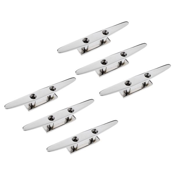 

6 piece boat rope mooring cleats 8 inches