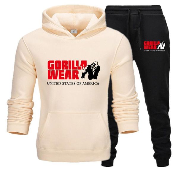 

fall 2019 fashion new fall fashion 2019 designer hoodie pullover printed casual men's fall hoodie suit size s-3xl, Gray