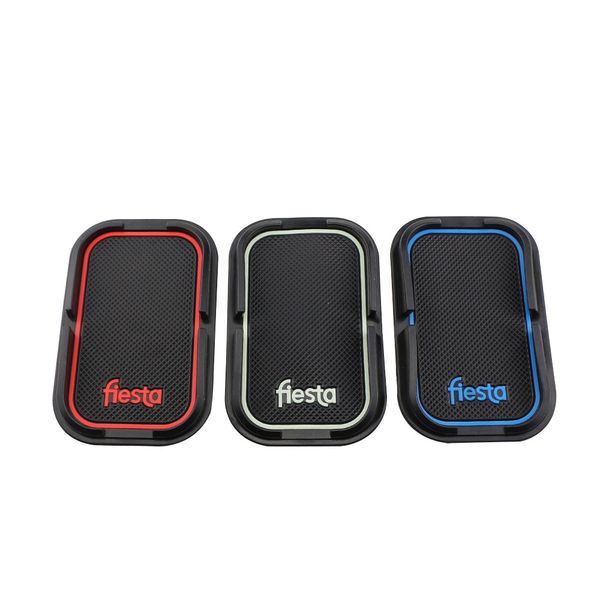 

color my life car phone holder mat coin key holder mats case for fiesta 2005 -2018 accessories