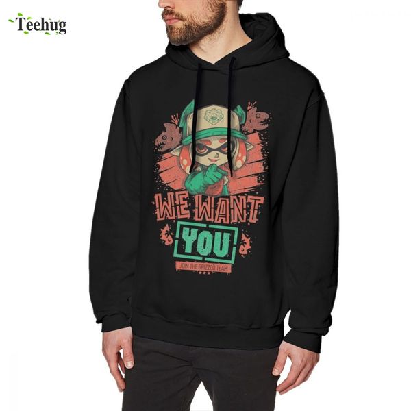 

for man we want you hoodies long sleeve popular summer for male, Black