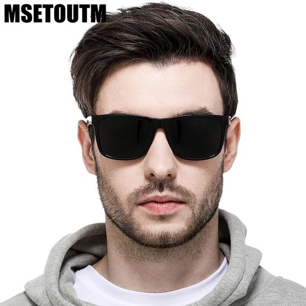 

2020 msetoutm марка дизайнер поляризованные uv400 солнцезащитные очки мужчины и женщины водителя классический tr90 свет гибкие dazzle вс сте