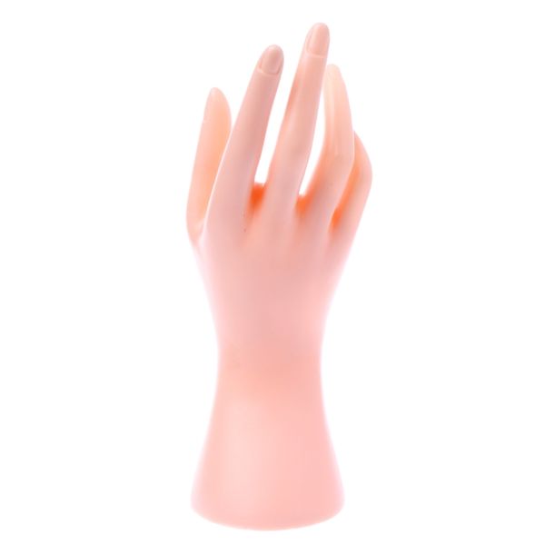 

mannequin hand finger glove ring bracelet bangle jewelry display stand holder, Pink;blue