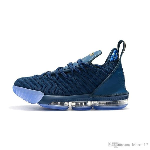 tenis lebron azules