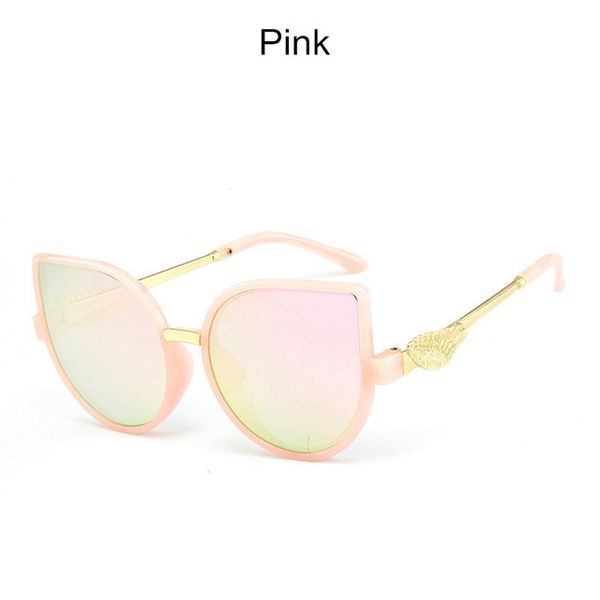 

home2010 classic plastic kids sunglasses vintage boys girls sun glasses designer pink gradient sun glass uv400 oculos, Blue