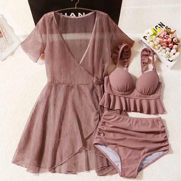 

staerk женские купальный костюм 2020 tankini женщин высокой талией padded push-вверх бикини установить купальники купальники купальники купа