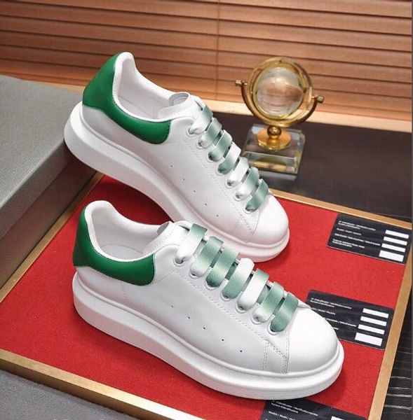 

7 man designers platform sneakers luxury white suede leather oversized sneakers lace up trainers fashion velvet solid color flat casual shoe, Black