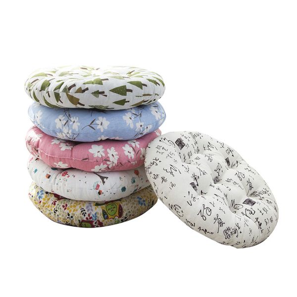 

fashion colorful seat cushion european style living room circular decorative back chair seat cushions one piece ing