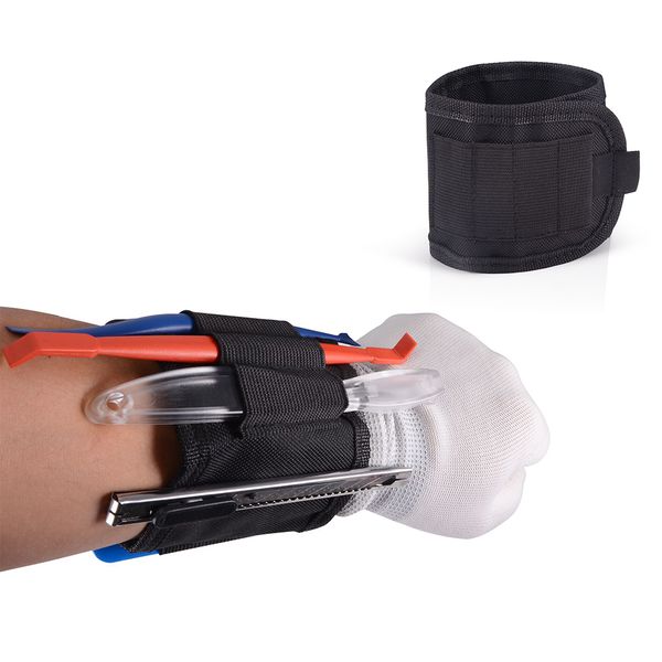 

ehdis car wrap tools bag polyester magnetic wristband tool bag vinyl holder portable oxford cloth repair tool belt organizer
