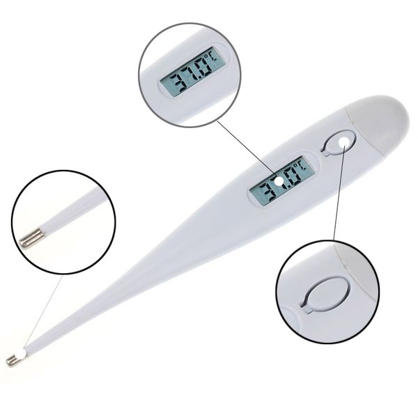

baby electronic thermometer digital lcd underarm oral body fever alarm thermometers with reminder function househeld health care