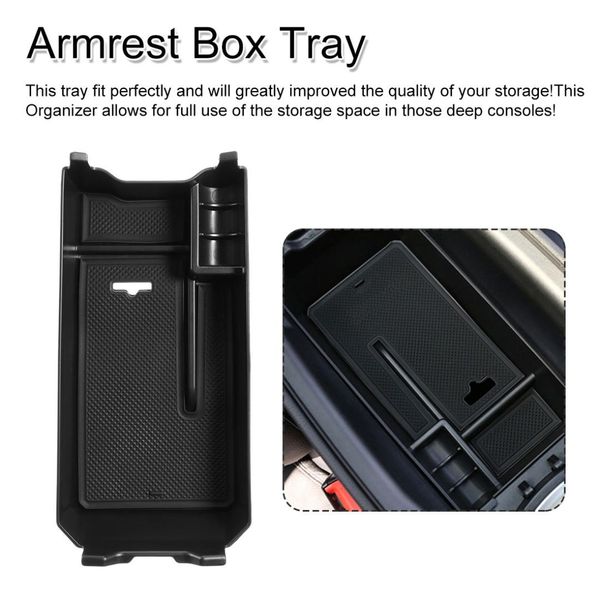 

container tray organizer accessories for c glc class w205 2015+ console car central armrest storage box