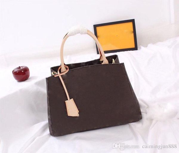 

designer bags montaigne tote women leather shoulder bags purse floral handbags crossbody big shopper bag business lapbag