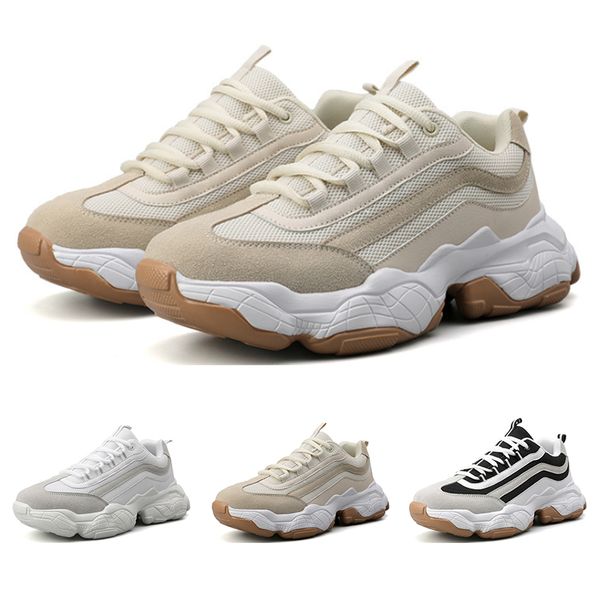 

2020 whole sale drop shipping men running shoes white balck beige breathable fashion sports sneakers size 39-44 ing