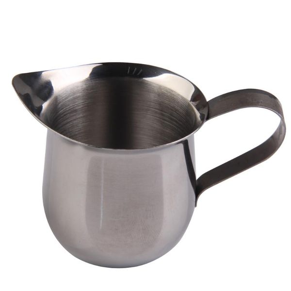 

90/350/600ml stainless steel frothing pitcher pull flower cup coffee milk mugs milk frother with scale latte art kitchen access
