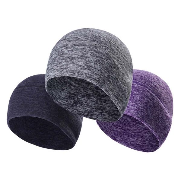 

men spring autumn windproof cycling cap women running skiing thermal head hat mtb road bike riding headwear quick dry bc0257, Black