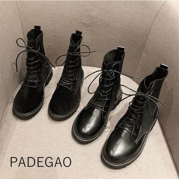 

womens boots 2019 fashion motorcycle boots winter ankle for women black