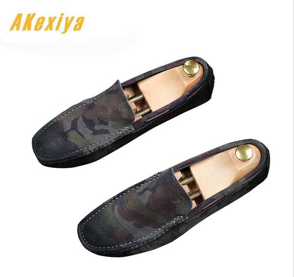 

fashion men suede gommino court shoes man comfort flats dress wedding loafers footwear business office driving shoes, Black