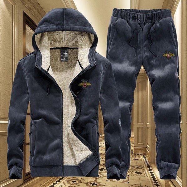 

мужской костюм модный повседневный спортивный костюм размер -3xl удобный теплый wsj001#112872 sun07, White;black