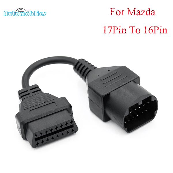

2019 for 17pin to 16pin obd2 obd ii cable diagnostic tool connector cable for 17 pin connect adapter