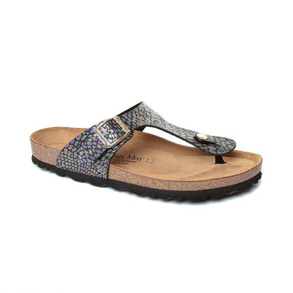 

John May ck Women's Slipper Ga-Jm-17099 Rosas-Snake Turnasol ck