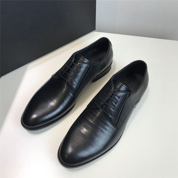 

2019 styles man pointed toe dress shoe italian designer mens dress shoes genuine leather black luxury wedding shoes men designer shoes