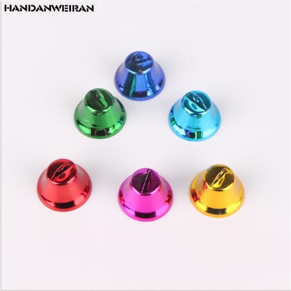 

20pcs/package 21mm26mm christmas decorations for home color opening bell horn bell diy handmade christmas tree pendant