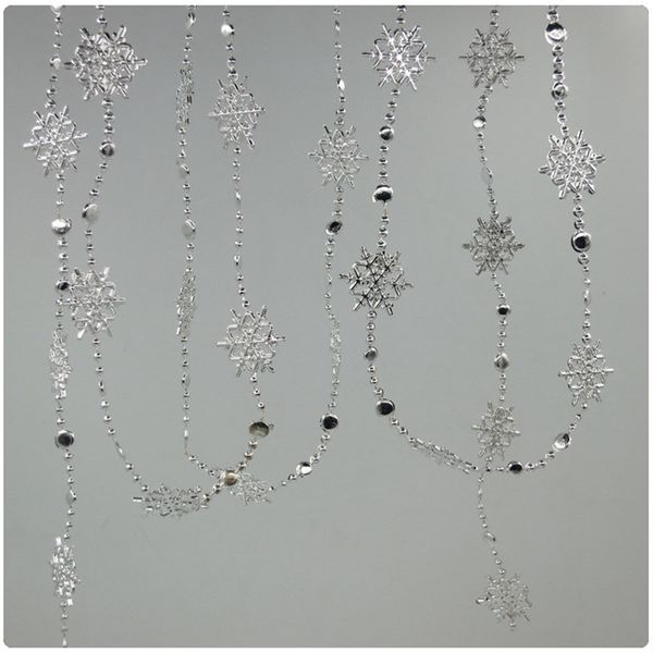 

classic snowflake shape string hanging ornaments xmas holiday party home decor christmas tree decorations adornos de navidad