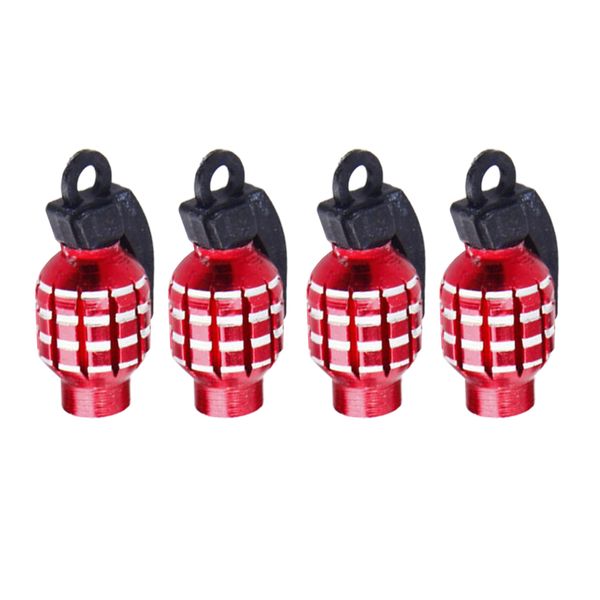

4pcs car tire valve caps motorcycle dustproof valve cover cap car accessories
