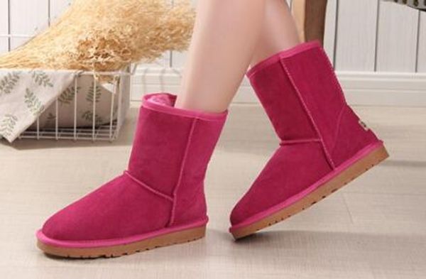 Design de moda das Crianças Botas Curtas Baby Boy Girl Mulheres Kid Camurça De Couro Bow-Tie Botas De Neve Fur Integrado Manter Botas Quentes EUr Tamanho 25-41