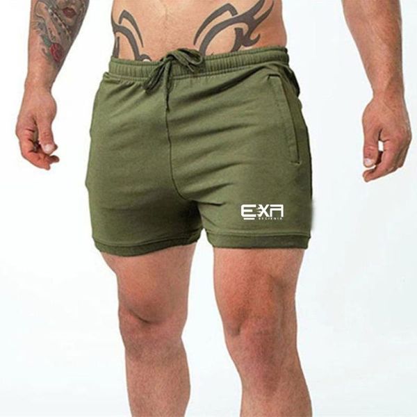 

2020 running shorts men breathable quick dry gym sport shorts fitness workout jogging men sports short pants, Black;blue