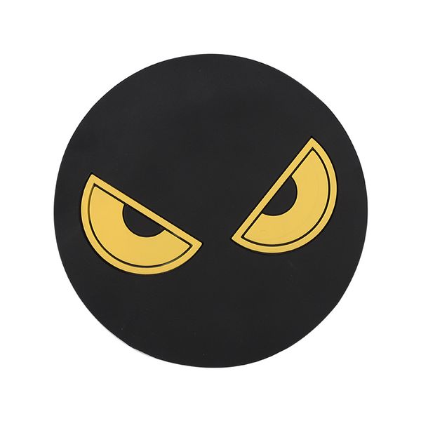 

for car mat 100%original cartoon anti slip mat pvc moblie-phone pad car gadget for dashboard circular pad