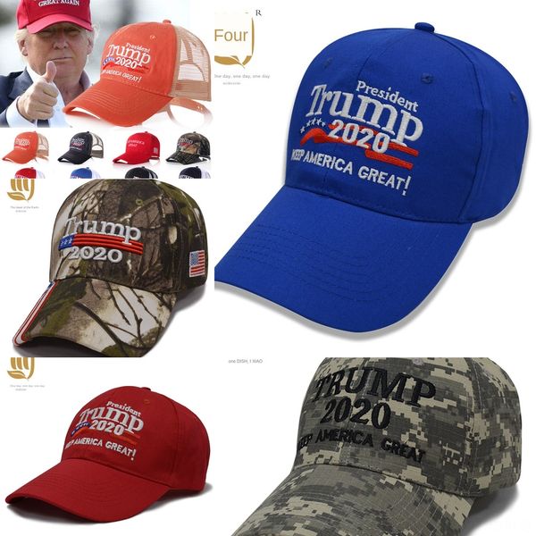 

uuodr 15 styles donal trump 2020 make cap hat baseball america great hats donald hat election snapback trump embroidery sports caps outdoor, Blue;gray