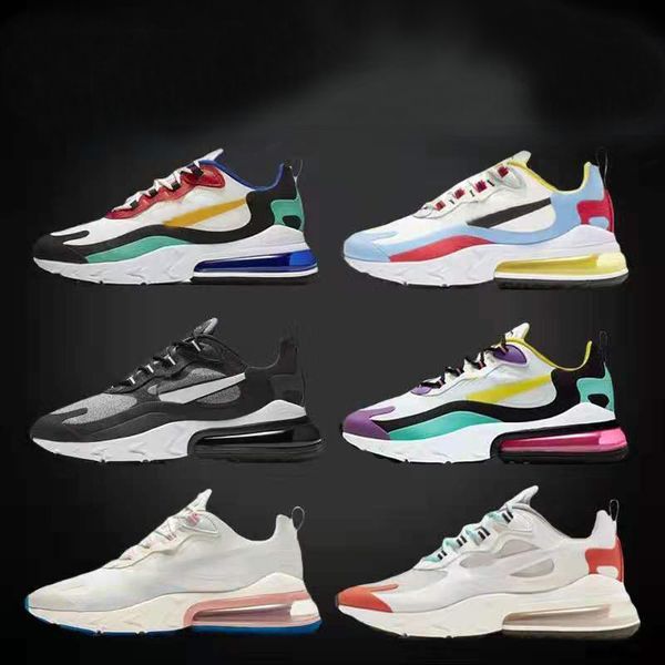 

bleached coral dusk purple 270s react mens running shoes deep royal blue bauhaus optical triple black white men women trainer sport sneakers