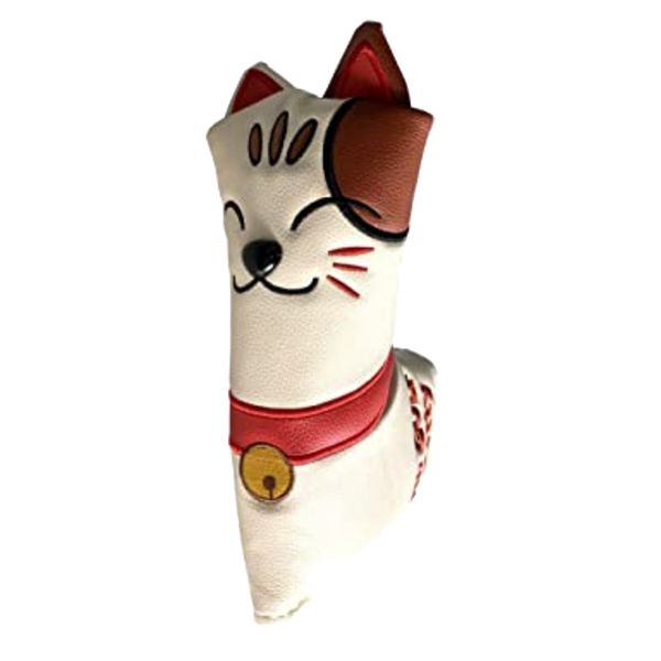 

golf blade putter head cover protector club headcover lucky cat golfer gift