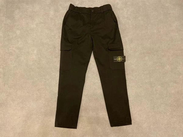

19ss франция париж осень и зима новое украшение цепи день бархат ткань брюки высокое качество мужской топ этикетки горячие продажи тренирово, Black