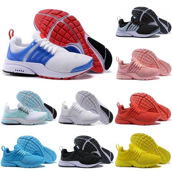 

мода hotsale красный белый желтый presto дышащие кроссовки тройной черный роскошная кроссовки мужские женщины off 36-45