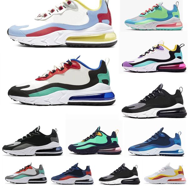 

2019 blue void bright violet bauhaus react men running shoes electro green optical mens trainer sports outdoor sneakers 36-45