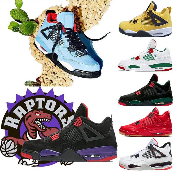 

новое прибытие бред татуировки 4 iv 4s мужчины баскетбол обувь travis пиццерия singles день черный кот мужские тренеры дизайнер спортивные к