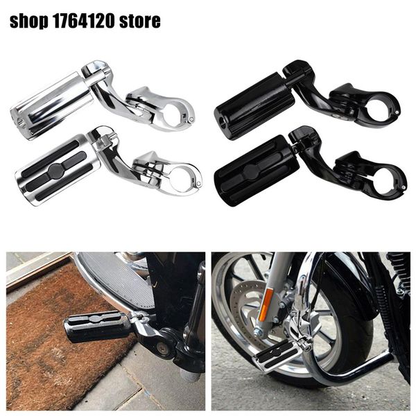 

motorcycle highway footpegs kits pedals for sportster touirng dyna softail for universal engine guard footrest