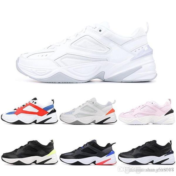

2019 fashion shoes women men new m2k tekno dad designer zapatillas black white orange casual trainers sneakers