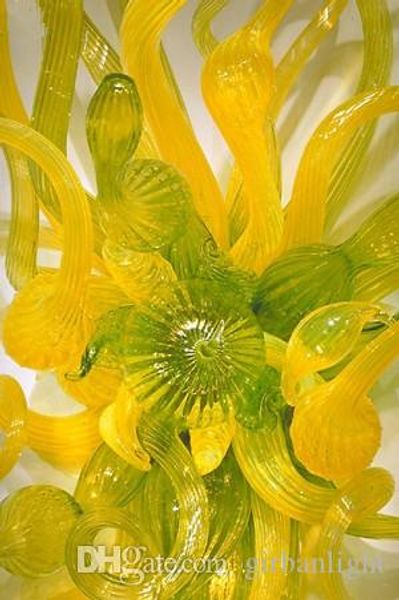 

hand blown glass wall sconce indoor decoration pretty colored glass lighting chihuly style modern art glass wall art