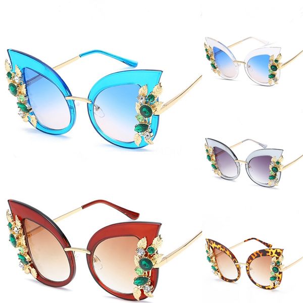 

new sunglasses small bees round frame sunglasses men and women fashion glasses trend sunglasses uv400 #751501, White;black