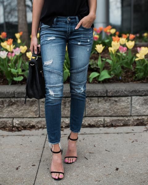 

women fashion 2018 torn women's jeans high waisted vintage jeans blue feminino