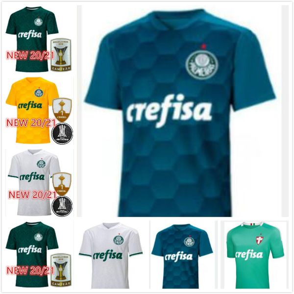 

20 21 palmeiras sp football shirt 2020 2021 home away palmeiras sp soccer jersey dudo jean felipe melo camiseta de futbol allione cleiton, Black;yellow