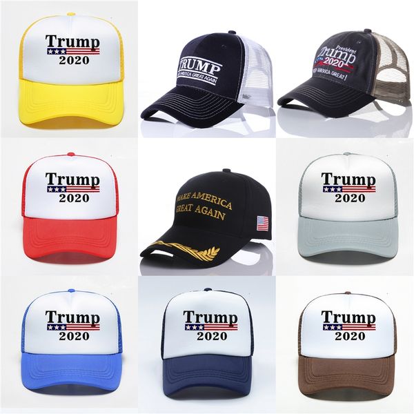 

trump new make america great again baseball cap 2020 republican baseball hat caps embroidered trump president cap 3 colors #929, Blue;gray