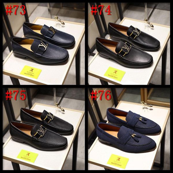 

21ss designers winter with cloth soft napmen luxury brands dress shoes bright leather warm feet men dress shoes leather classicsman shoes, Black