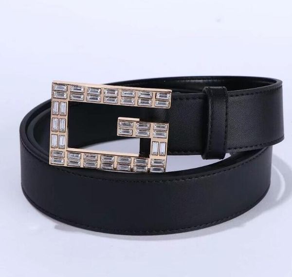 

fashion designer brand belts men women belt big smooth buckle genuine leather belt man woman luxury casual fashion belt q23, Black;brown