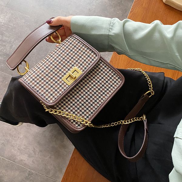 

2020 bags for women's bag original design square bag messenger popular retrol