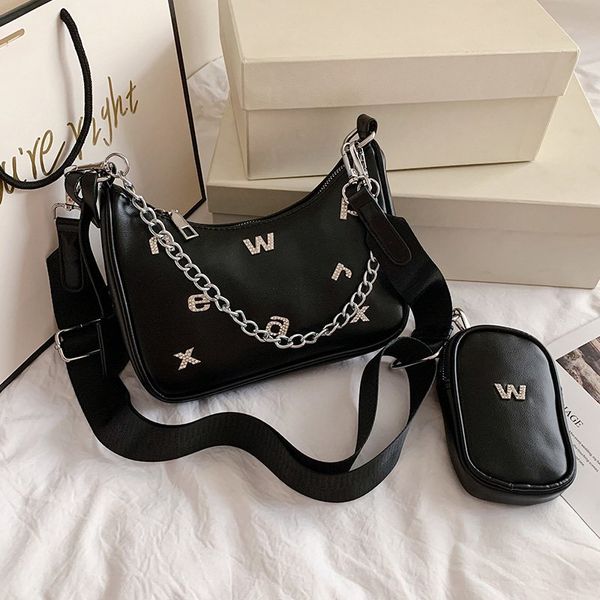 

wholesale purses and handbags luxury designer shoulder bag fashion crossbody bag for women 2020 new luxury handbags three in one
