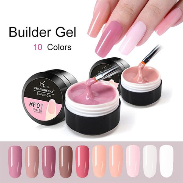 

nail gel extension led uv lamp polish long-lasting art quick drying w2, Red;pink